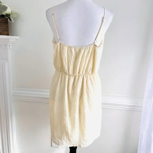 Altar’d State Cream Super Soft Lightweight Side Tie Sundress ~ Size Large - Picture 5 of 8